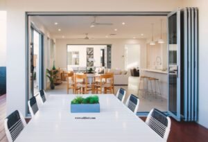 Aluminium-Bifold Door-fully-open