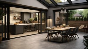 The chic modern bifold doors