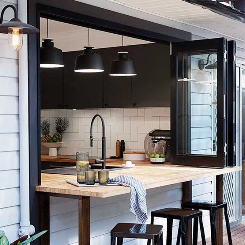 Luxury Aluminum Bifold Window 48" W x 48" H – Energy Efficient | Edifort