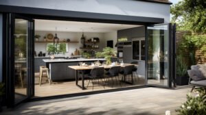 The chic modern bifold doors
