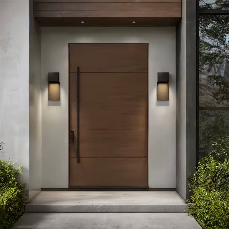 Edifort Limited Edition Modern Aluminum Front Door – Security Pivot Entrance Gate for Homes (Model #50)