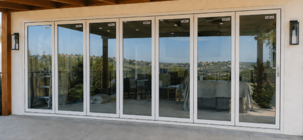 Aluminum Bifold Door installed in Flower Mound, TX