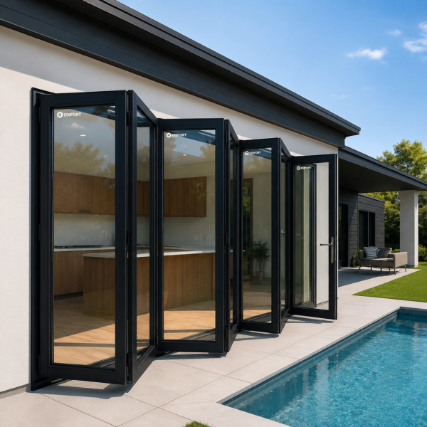 Aluminum Bifold Door installed in Philadelphia, PA