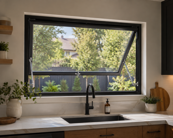 Aluminum Gas Strut Window installed in Phoenix, AZ