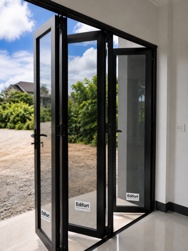 Aluminum Bifold Door installed in Crossville, TN