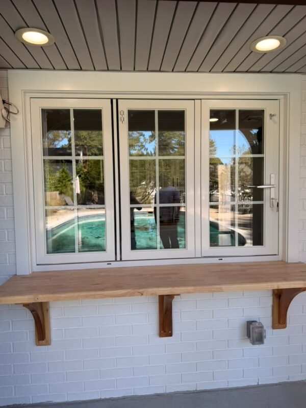 Aluminum Bifold Window installed in Morristown, NJ